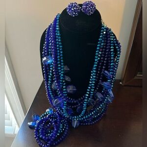 Vintage Sassy Jones Original Malia Set-Egyptian Blue  Malia
